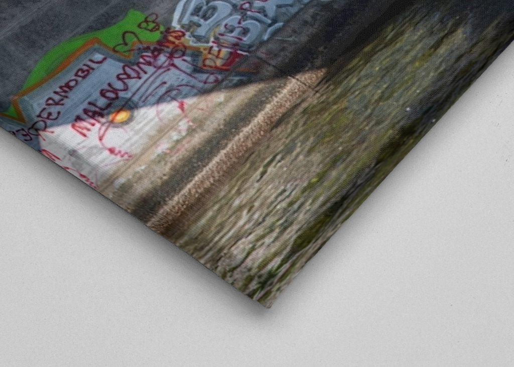 Unter der Ölandbrücke hindurch