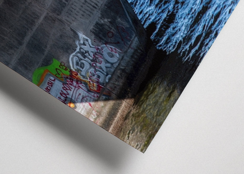 Unter der Ölandbrücke hindurch