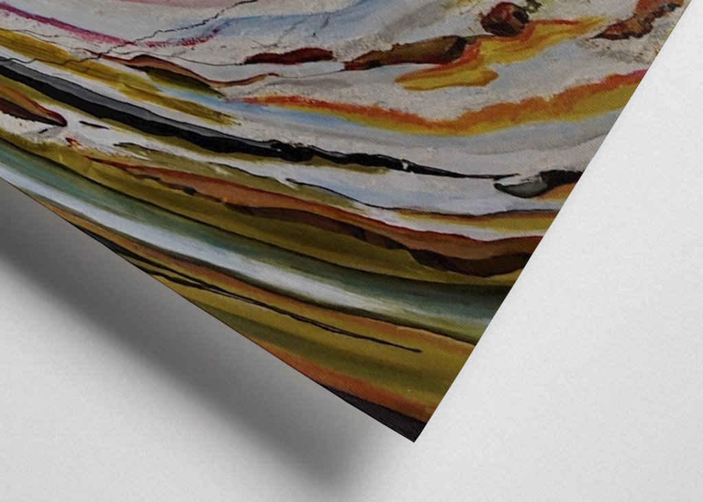 Nephalion - akryl på lærred