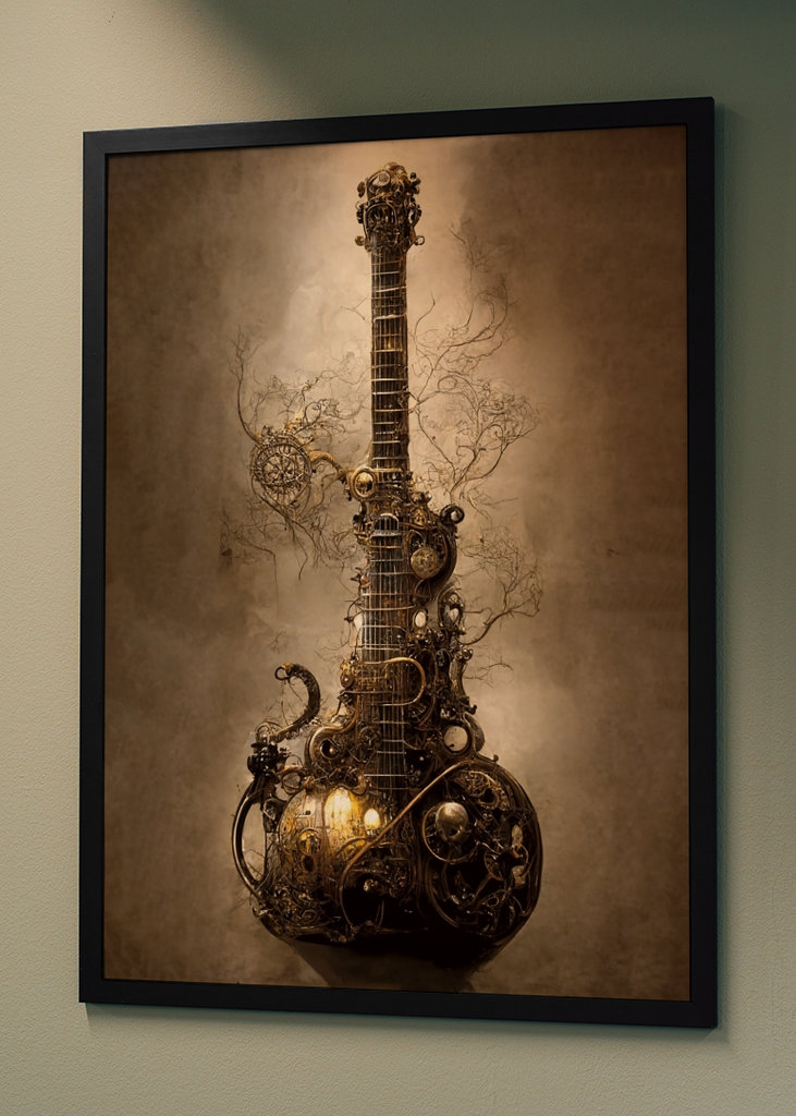Gitara steampunkowa