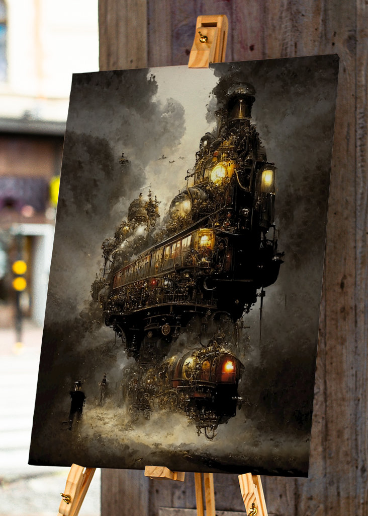Steampunk Trein
