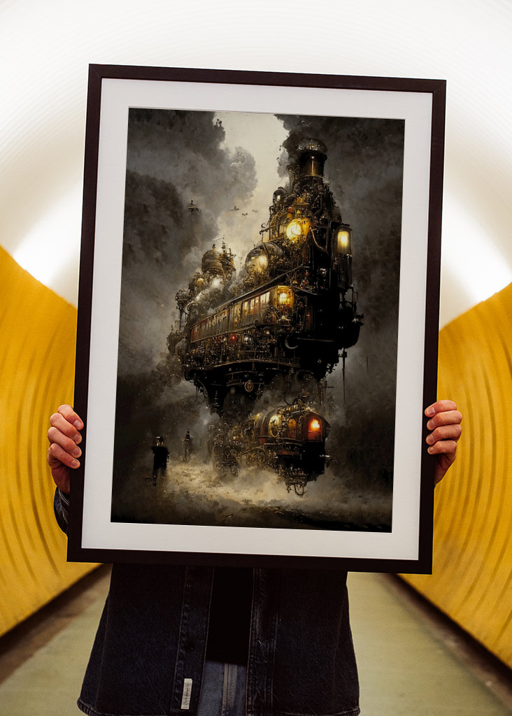 Steampunk Trein