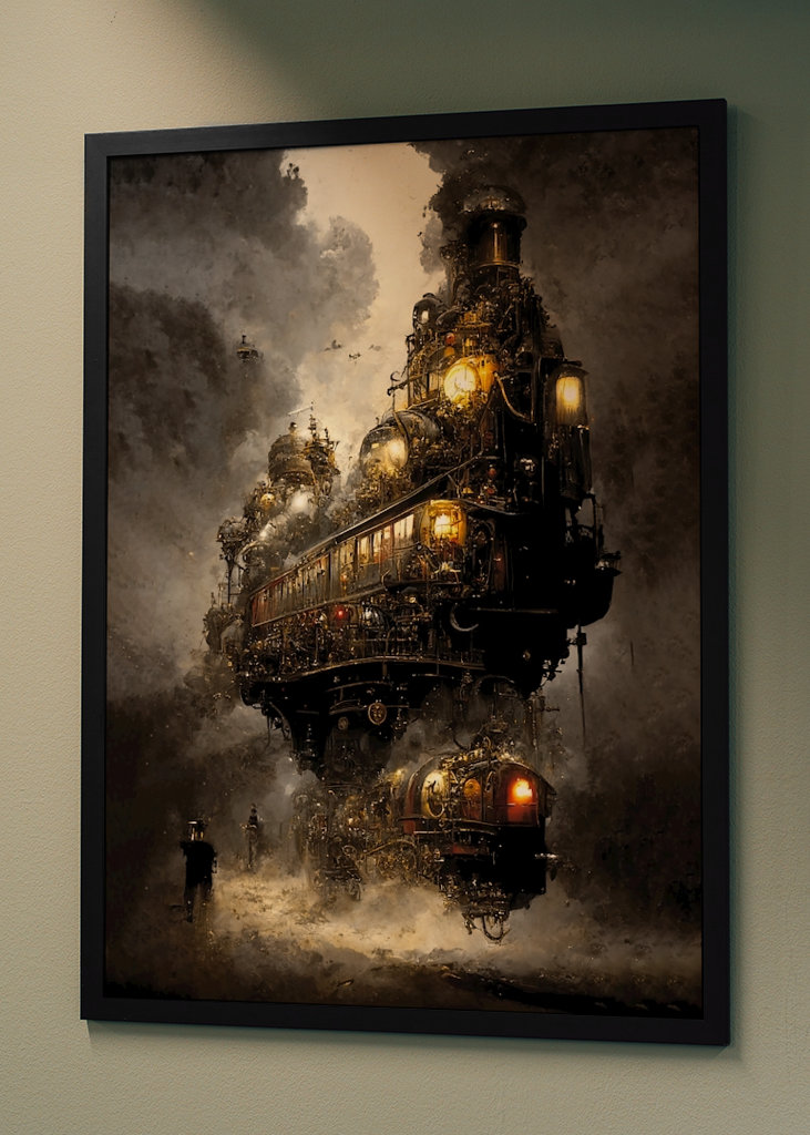 Steampunk Trein