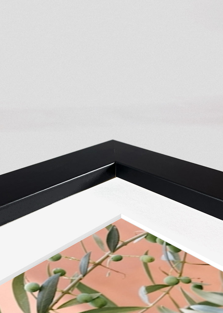 Olivengrene botanisk tryk