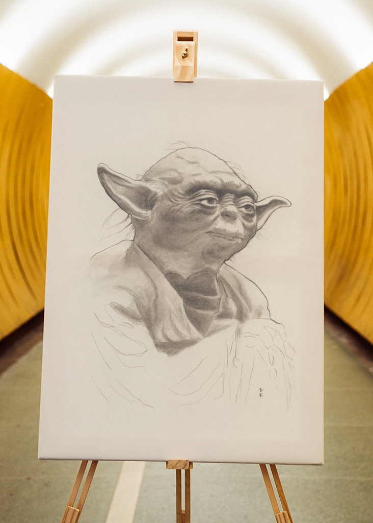 Yoda Star Wars - Drawing