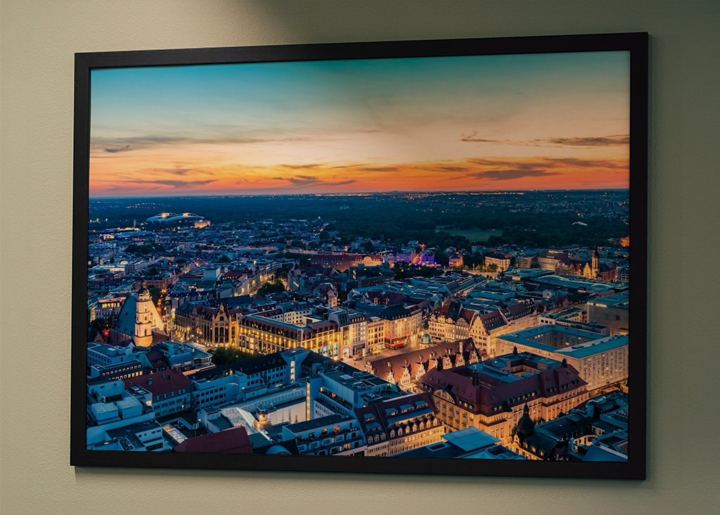 Leipzig at night