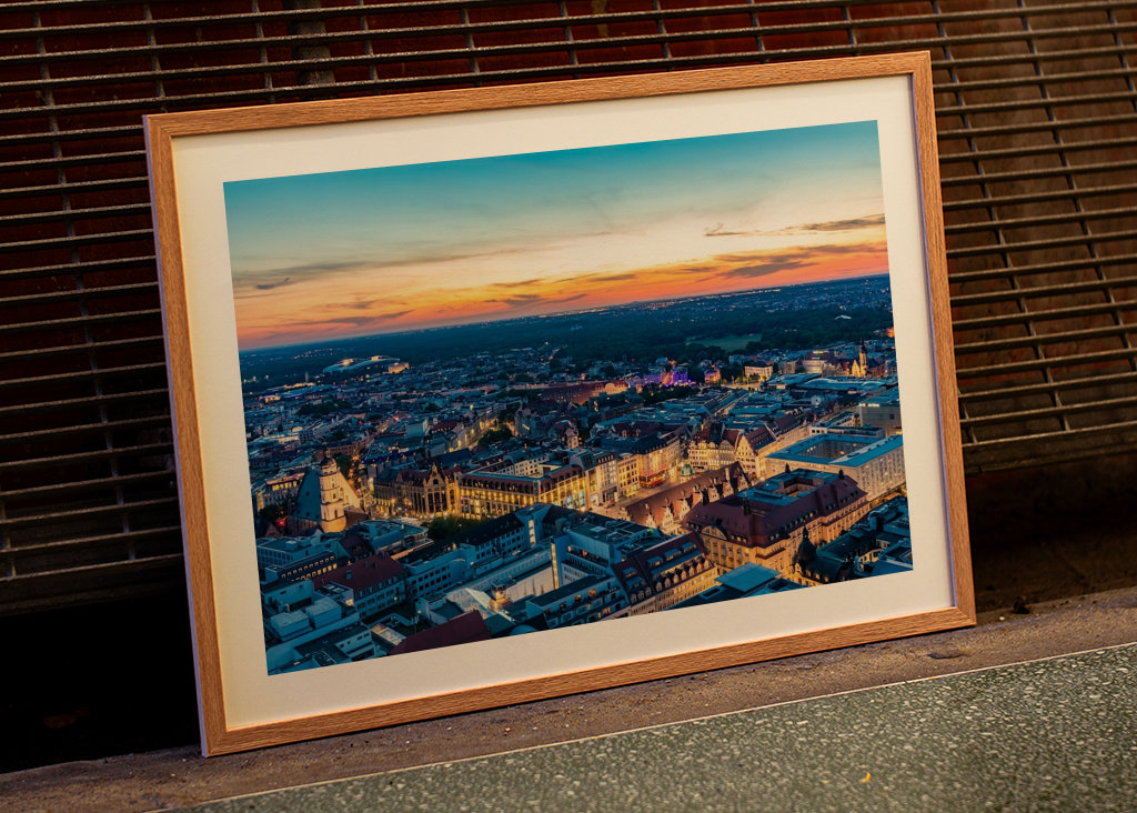 Leipzig at night