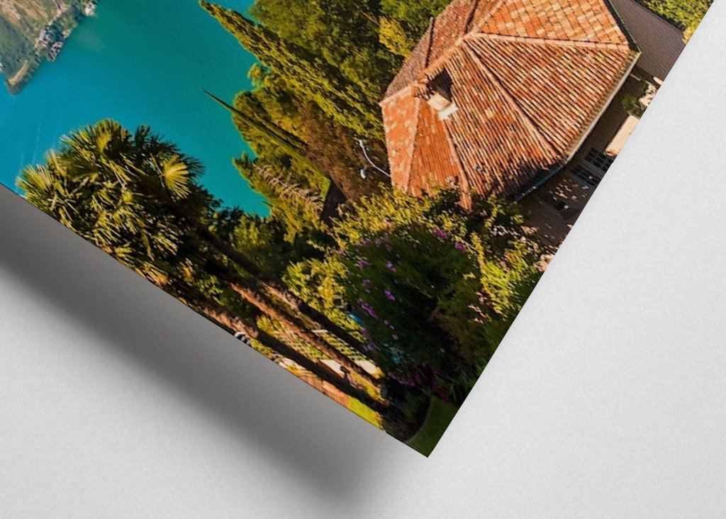 Lugano sur le lac de Lugano 