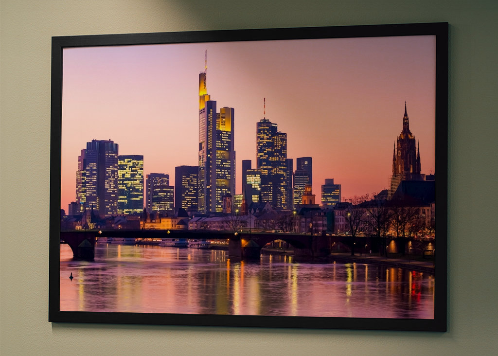 Frankfurt am Main bei Nacht