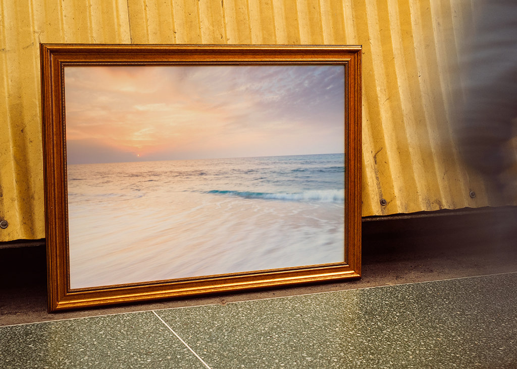 Beautiful beach Sunset