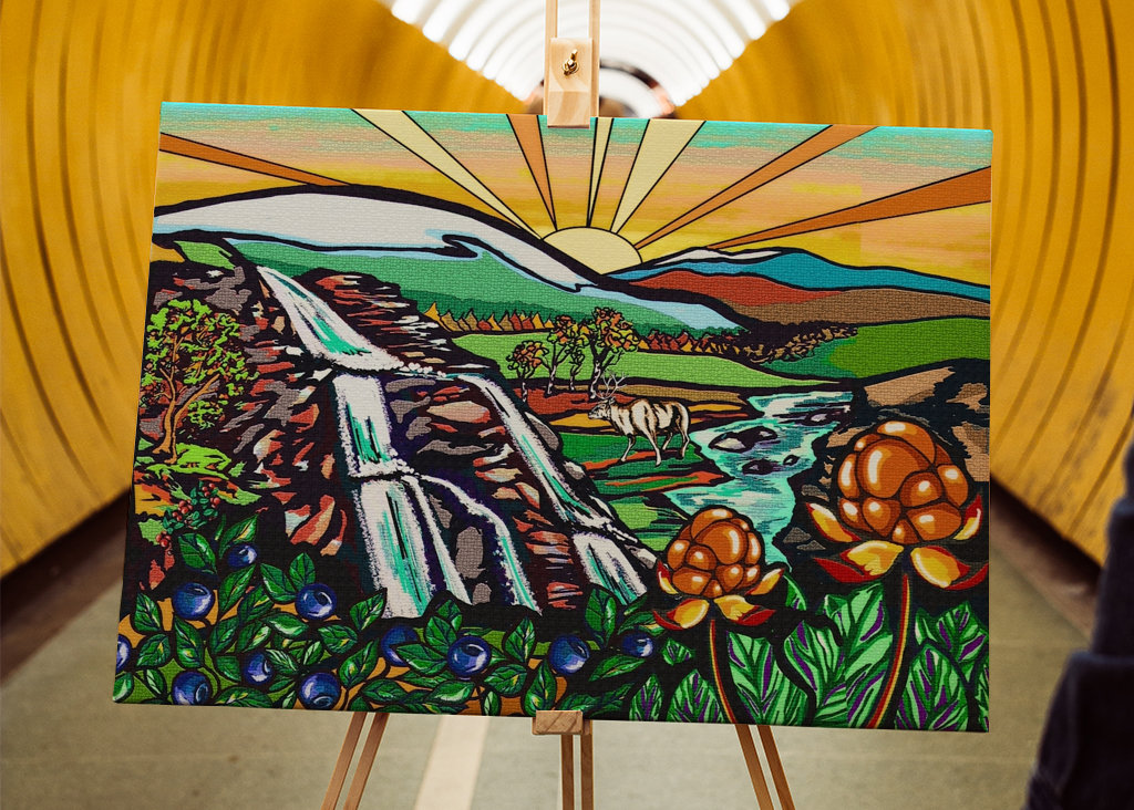 Outono nas montanhas