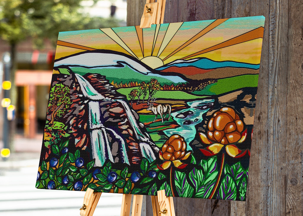 Outono nas montanhas