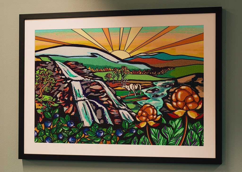 Outono nas montanhas