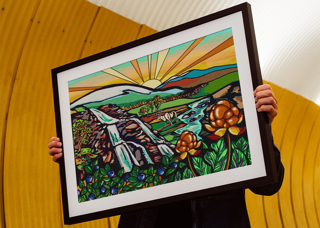 Outono nas montanhas