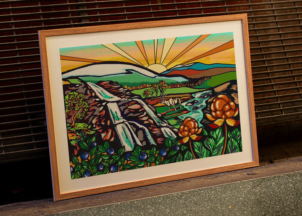 Outono nas montanhas