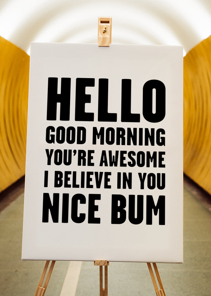 Hallo du bist super netter Penner