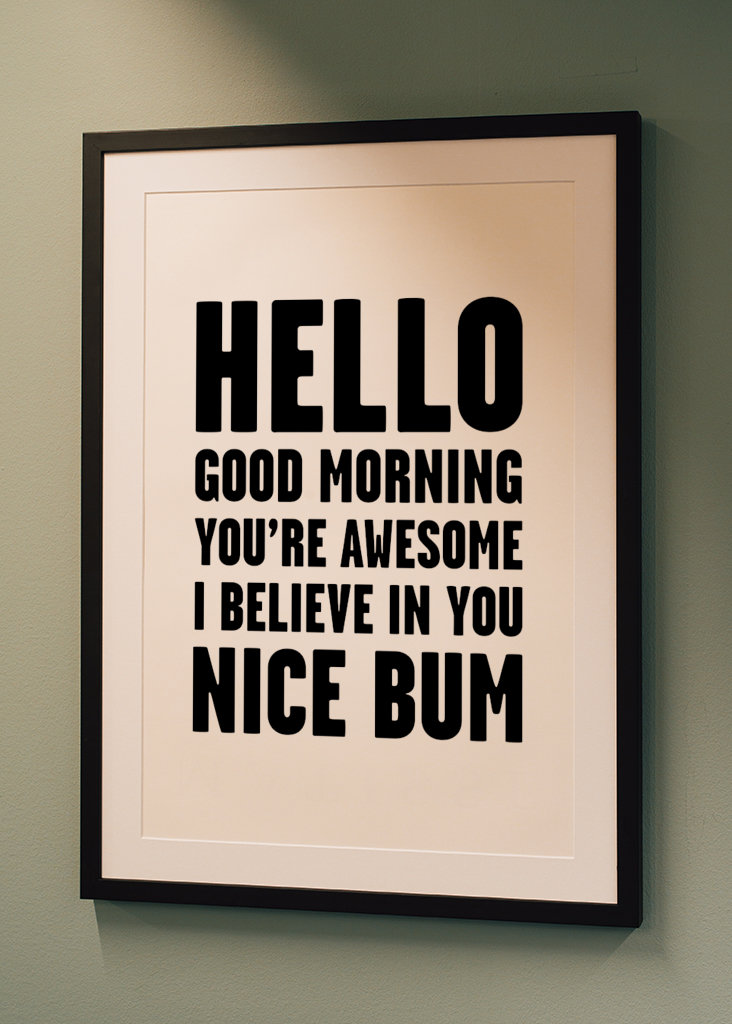 Hallo du bist super netter Penner