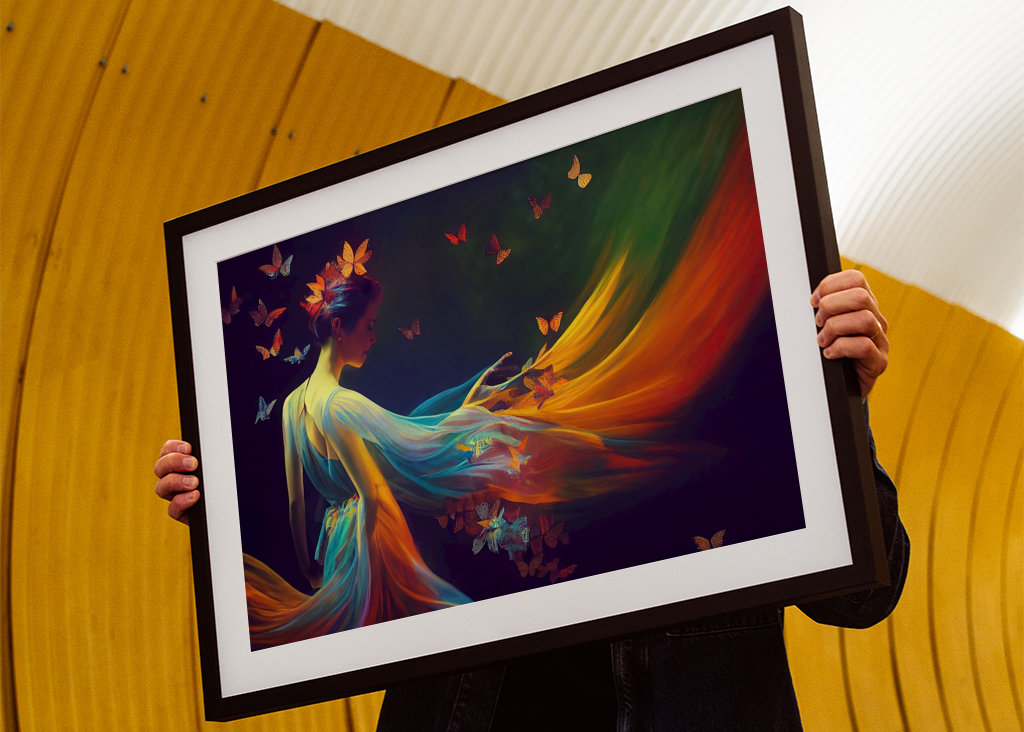 dancing with butterflies