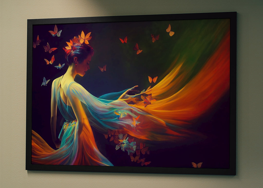 dancing with butterflies