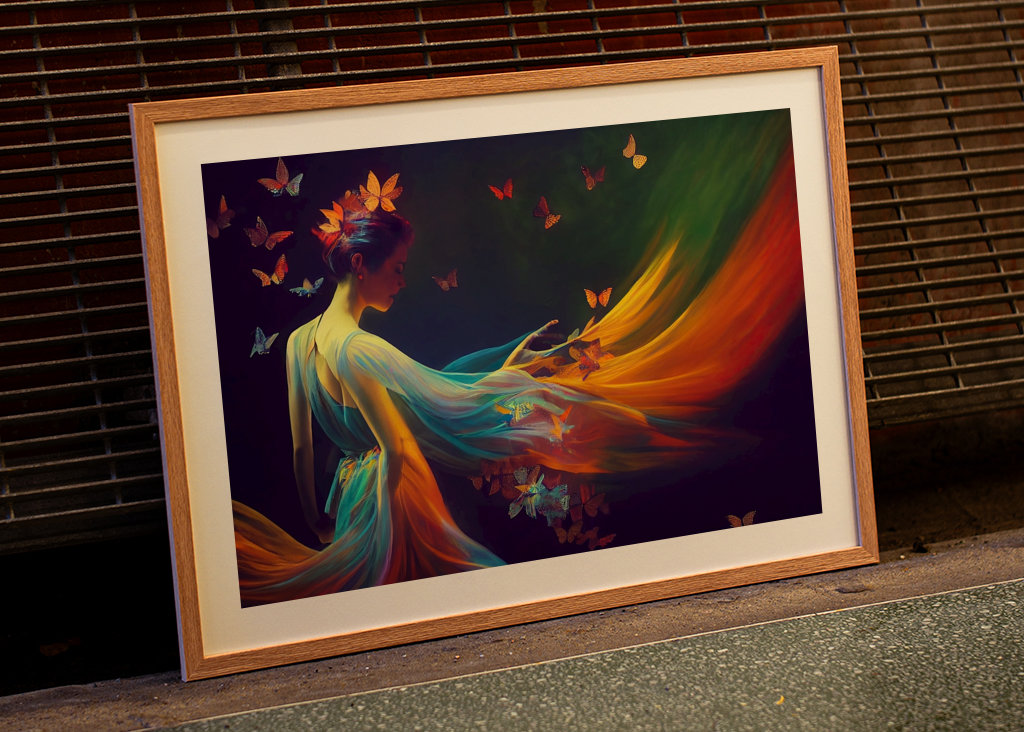 dancing with butterflies