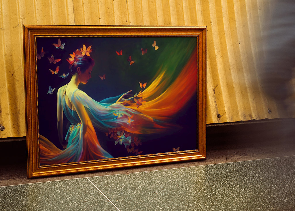 dancing with butterflies