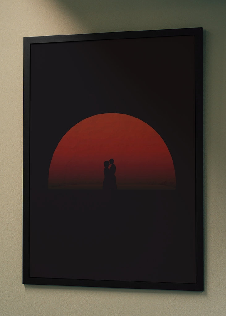 Kyss vid solnedgången 