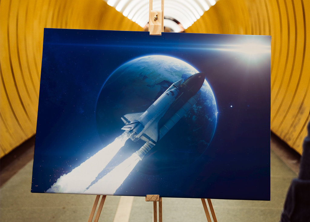 Space Shuttle in Space