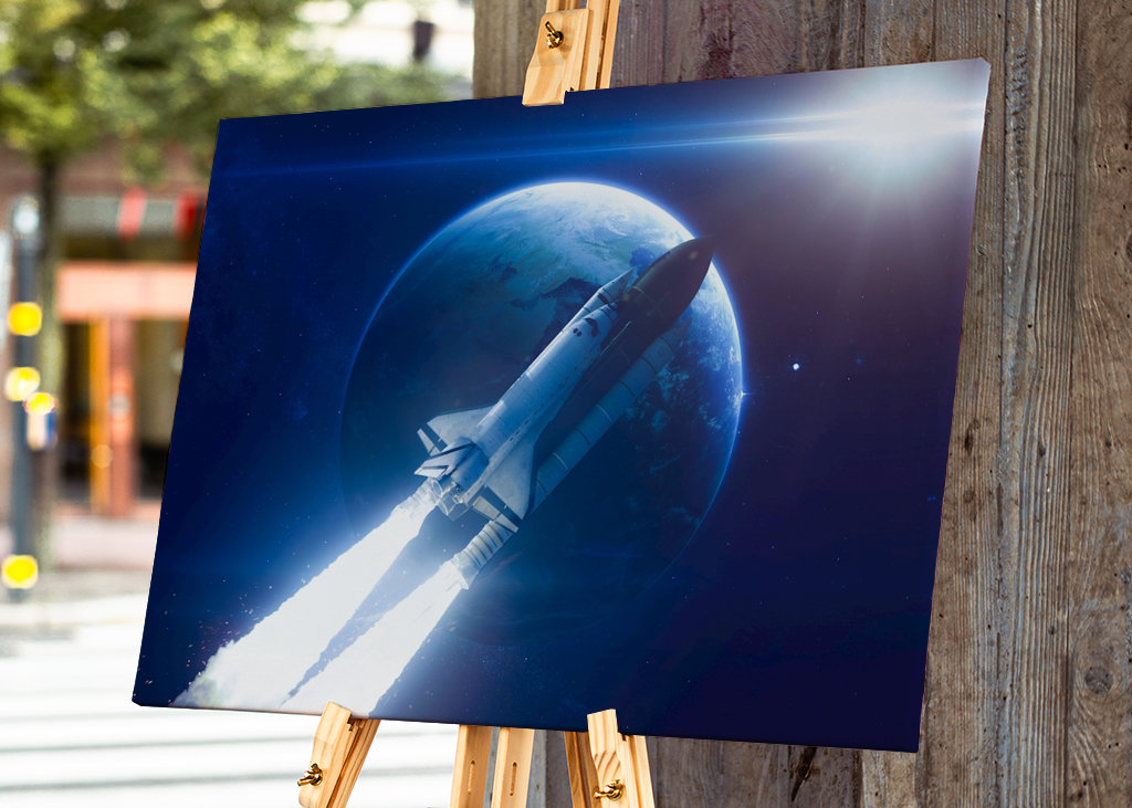 Space Shuttle in Space