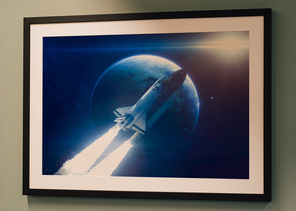 Space Shuttle in Space