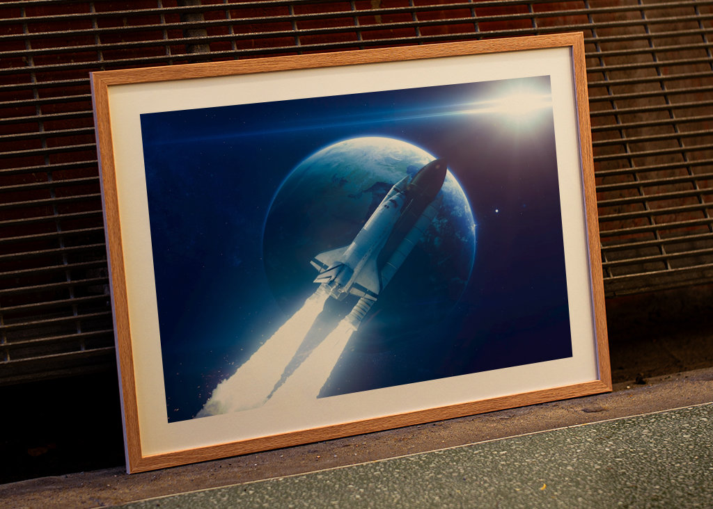 Space Shuttle in Space