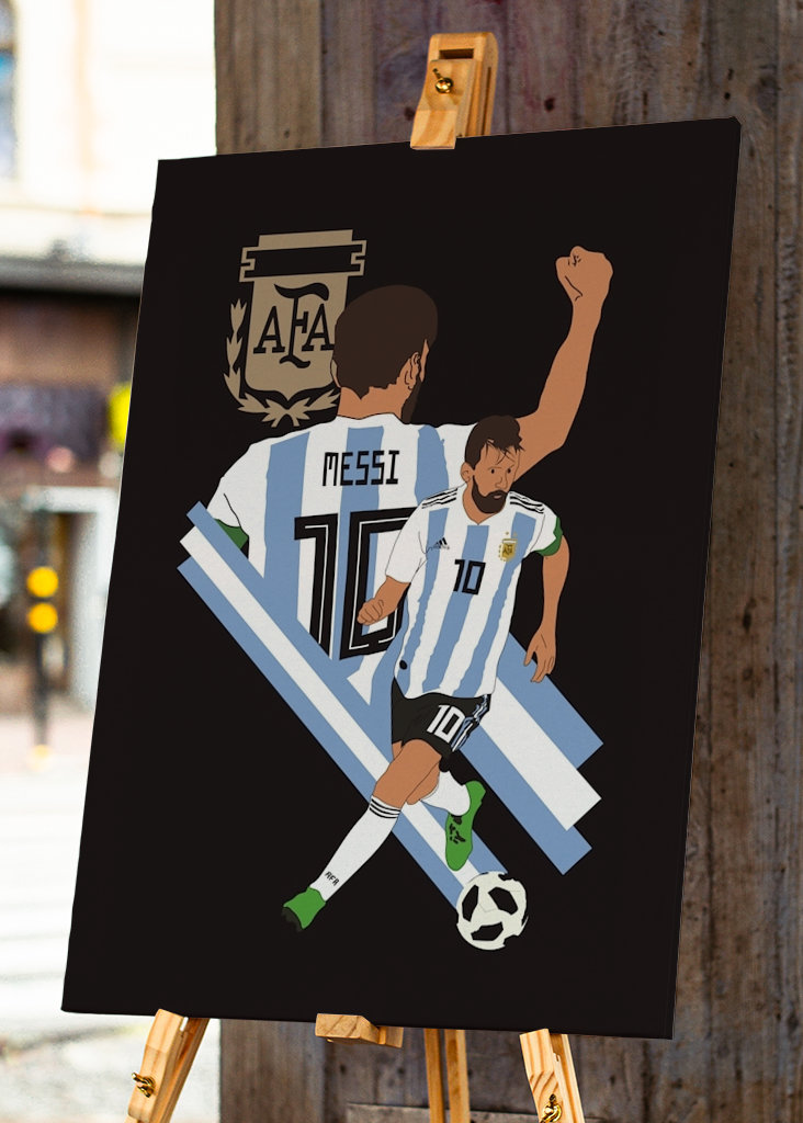 Plakát Lionela Messiho