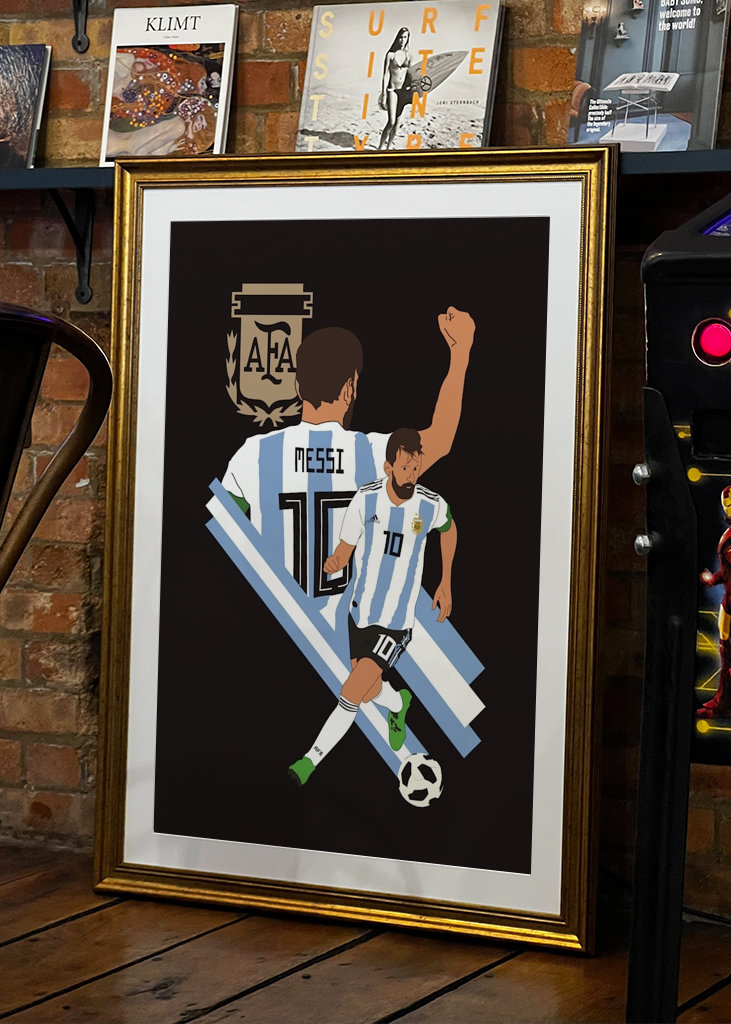 Plakát Lionela Messiho