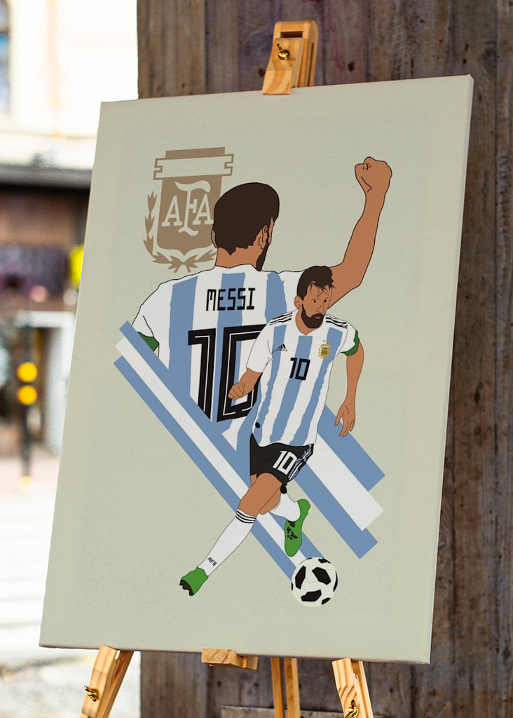 Lionel Messi Poster
