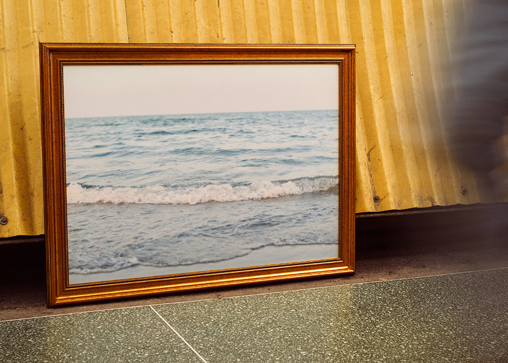 Vagues de l’océan Mer Méditerranée