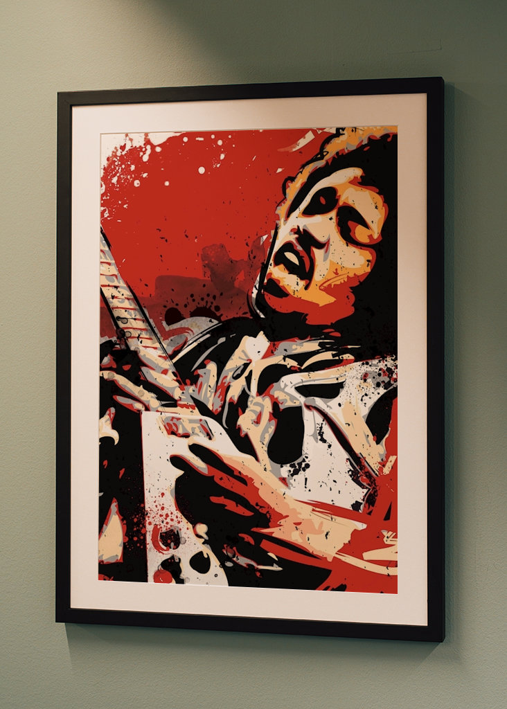 Hendrix-Pop-Art