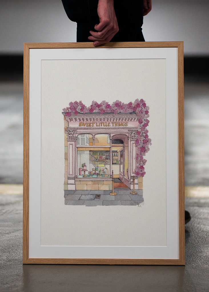 Rosa Bäckerei in Bath