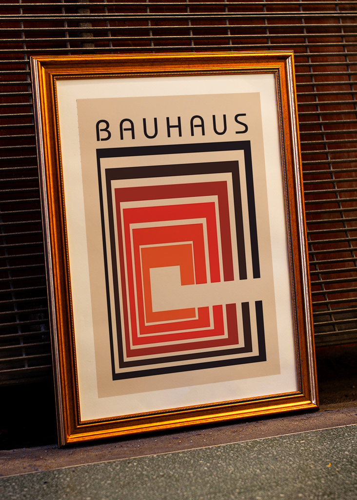 Cartel de la Bauhaus