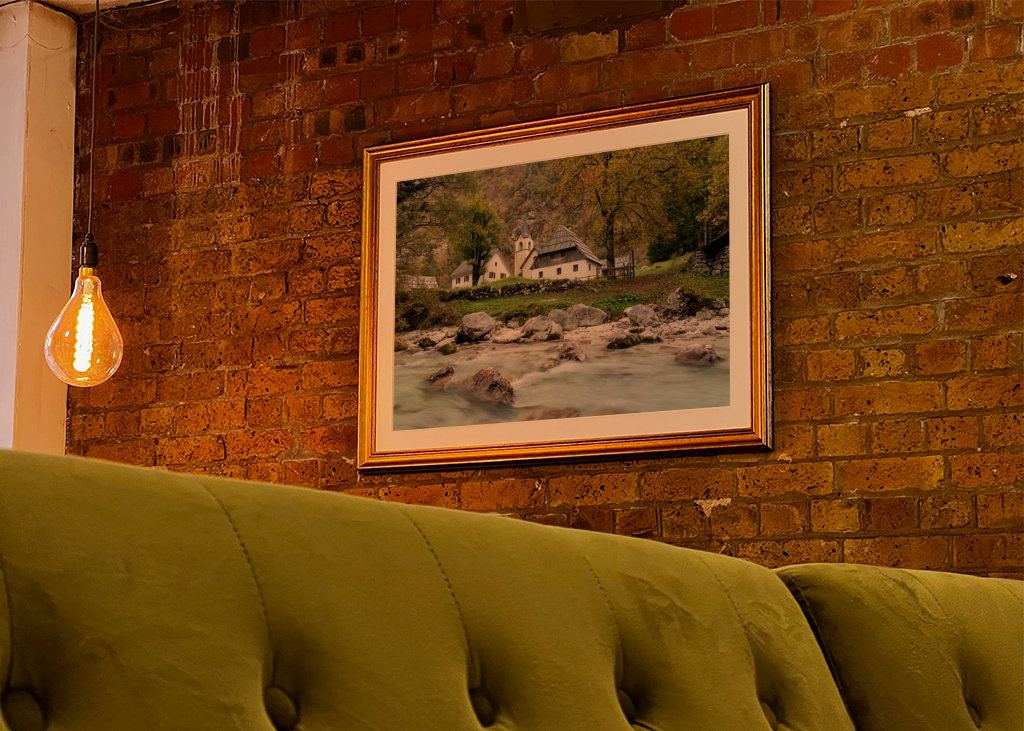 Kostel na řece Soča, Slovinsko