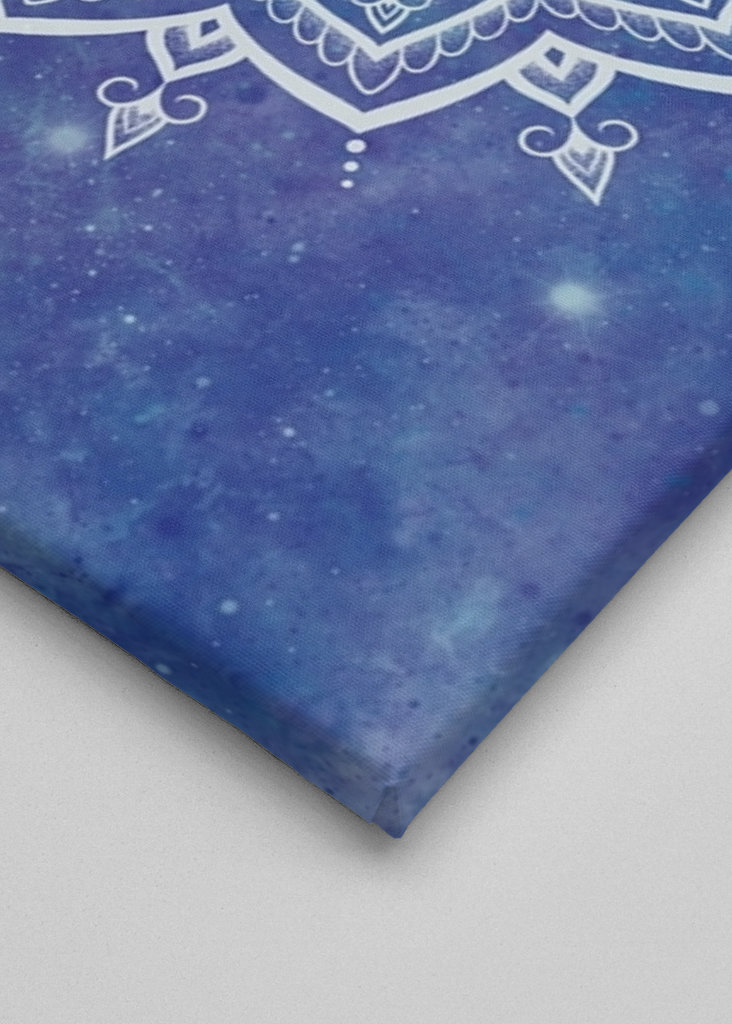 Mandala Blue Abstract 