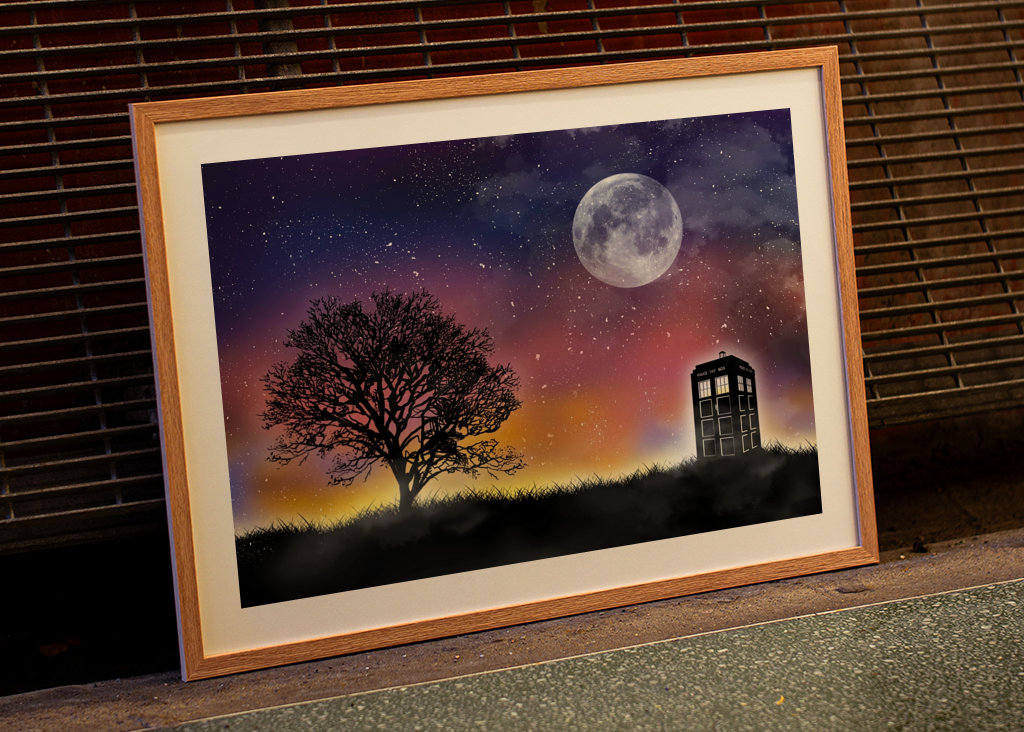 Tardis landscape