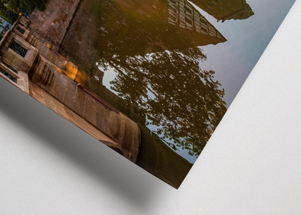 Altstadt in Nürnberg am Morgen