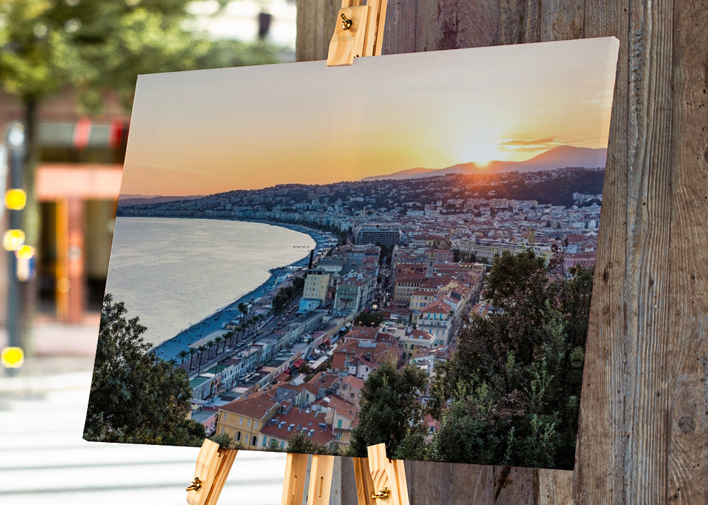 Skyline Nice in Frankrijk