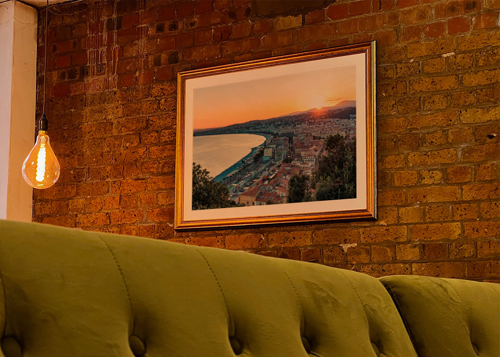 Skyline Nice in Frankrijk