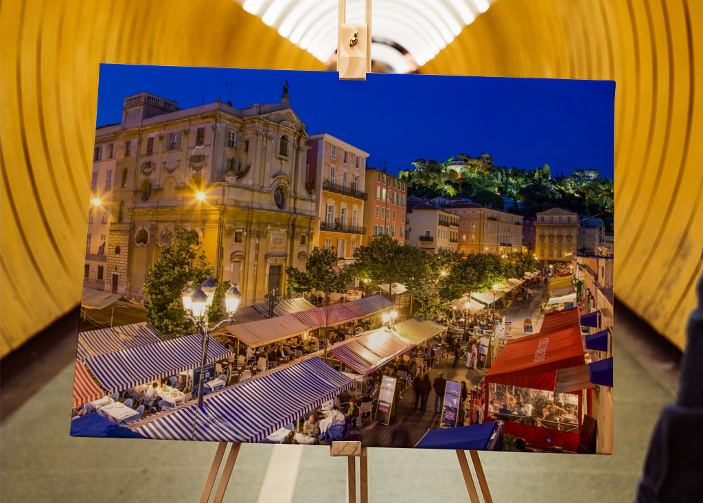 Cours Saleya in Nice