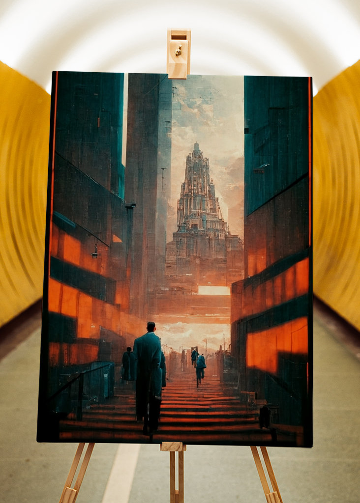 Überwältigender Gedanke