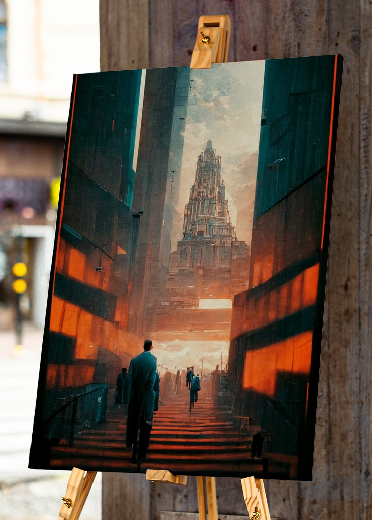 Überwältigender Gedanke