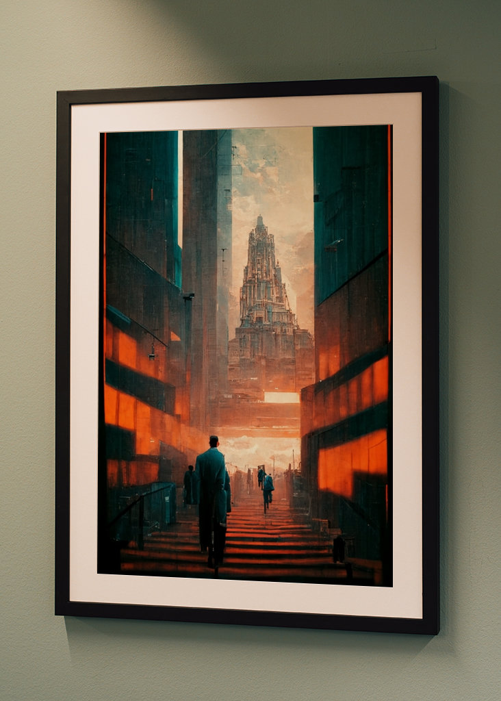 Überwältigender Gedanke