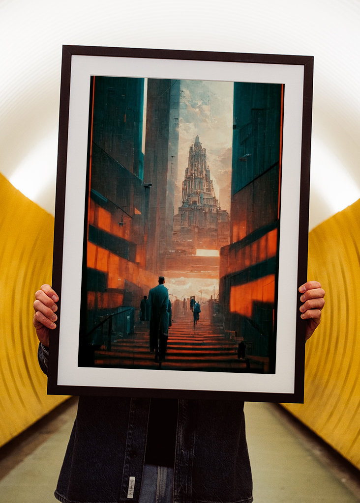 Überwältigender Gedanke