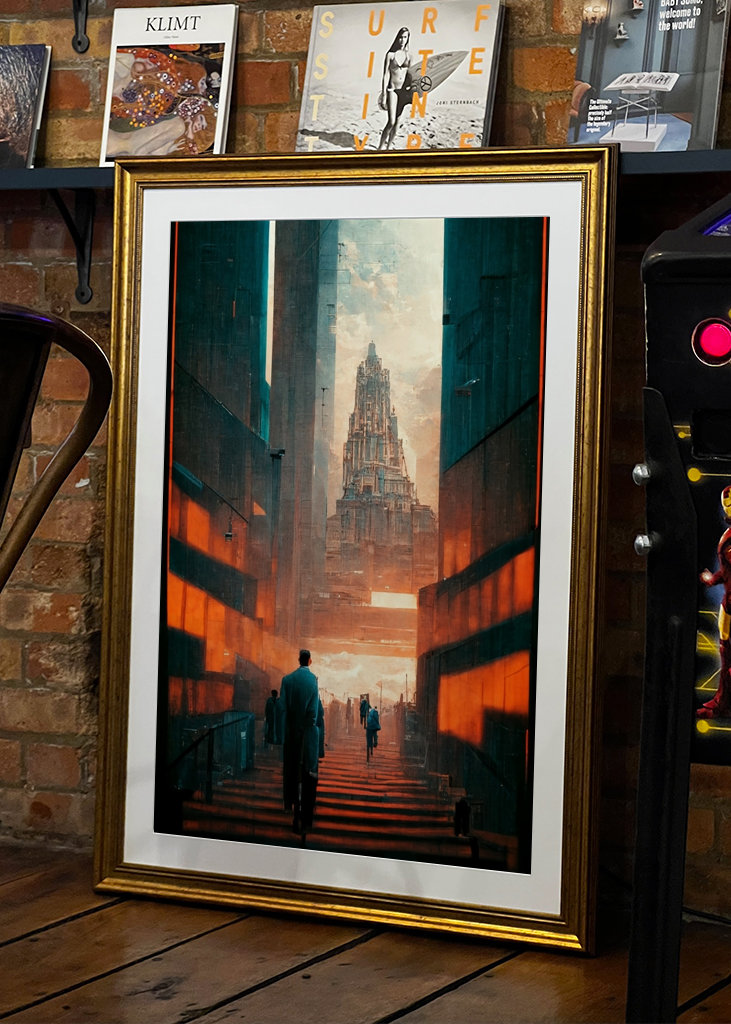 Überwältigender Gedanke