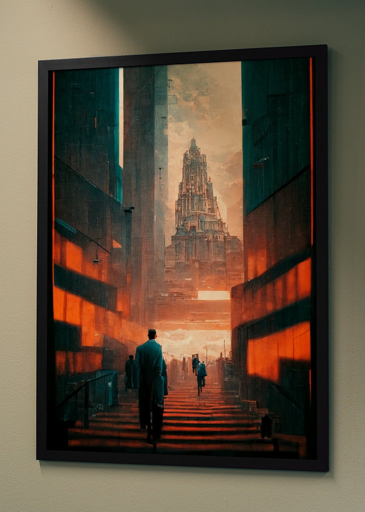 Überwältigender Gedanke